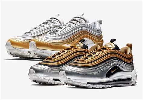 nike air max 97 silber gold|Air Max 97 metallic silver.